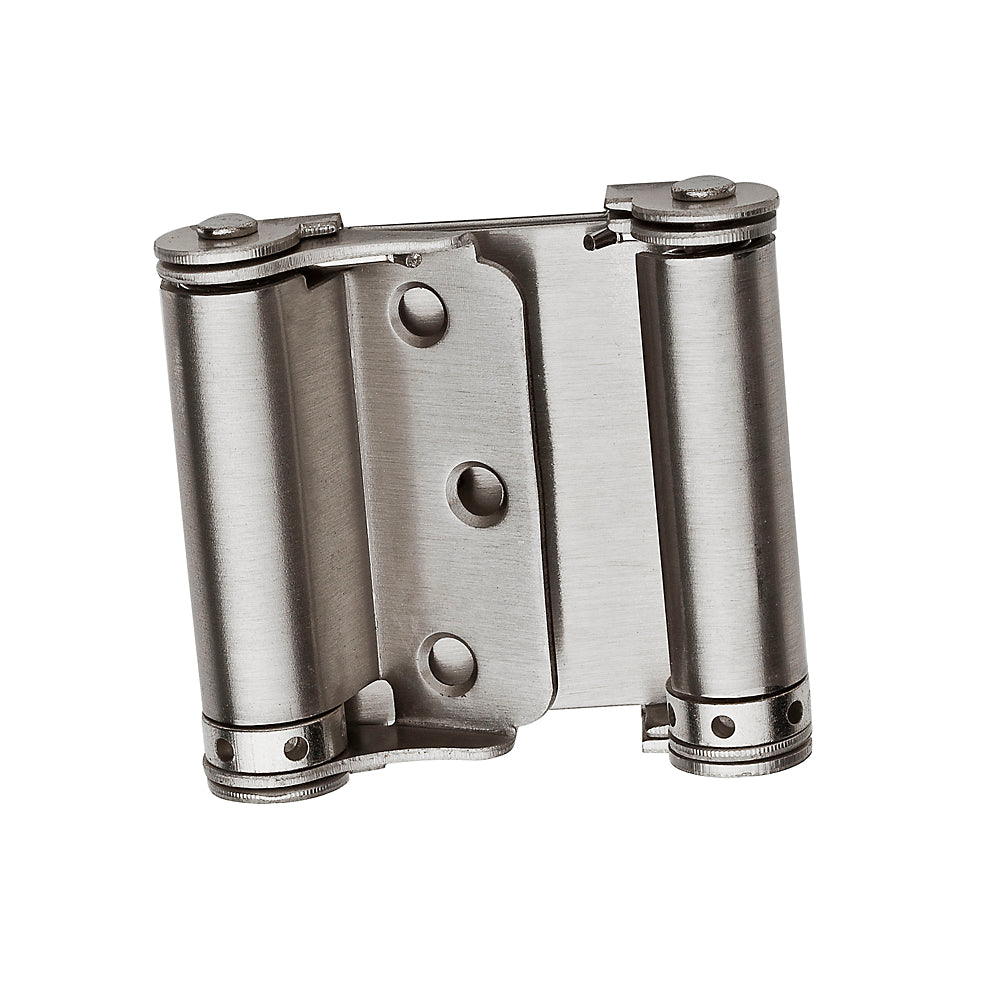 National Hardware N100-051 V127 Double-Acting Spring Hinges, Satin Nickel, 3"