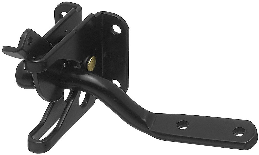 National Hardware N101-121 Automatic Gate Latch, Steel, Black