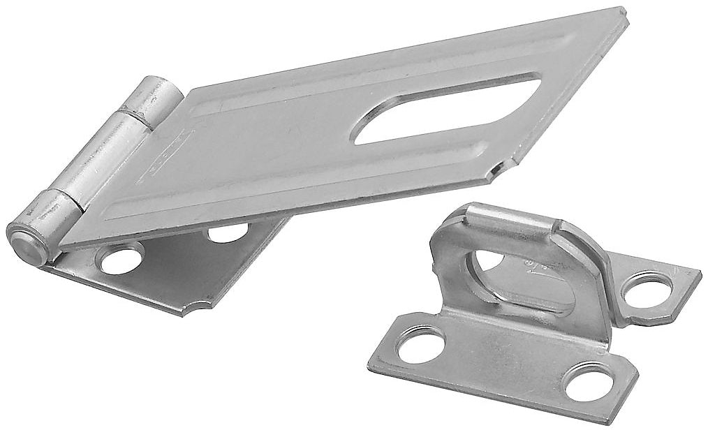 National Hardware N102-384 Safety Hasp, 4-1/2", Zinc Plated