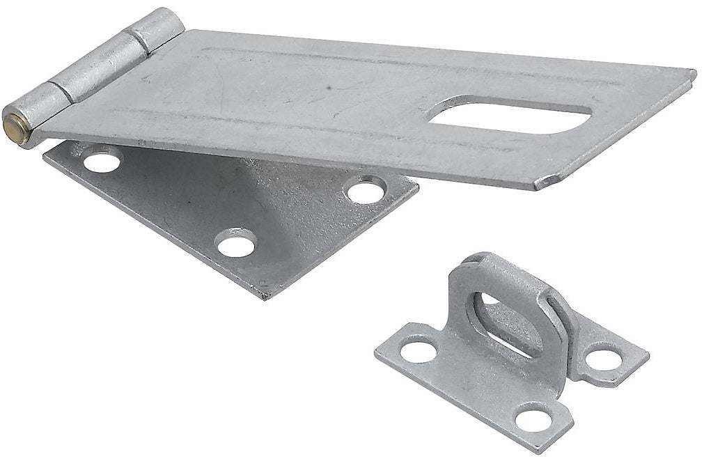 National Hardware N102-780 V30 Non-Swivel Safety Hasp, Steel, Galvanized