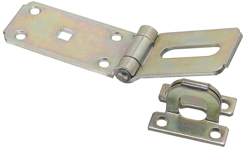 National Hardware N103-176 V33 Extra Heavy Hinge Hasp, Steel, Zinc Plated, 7-1/4"