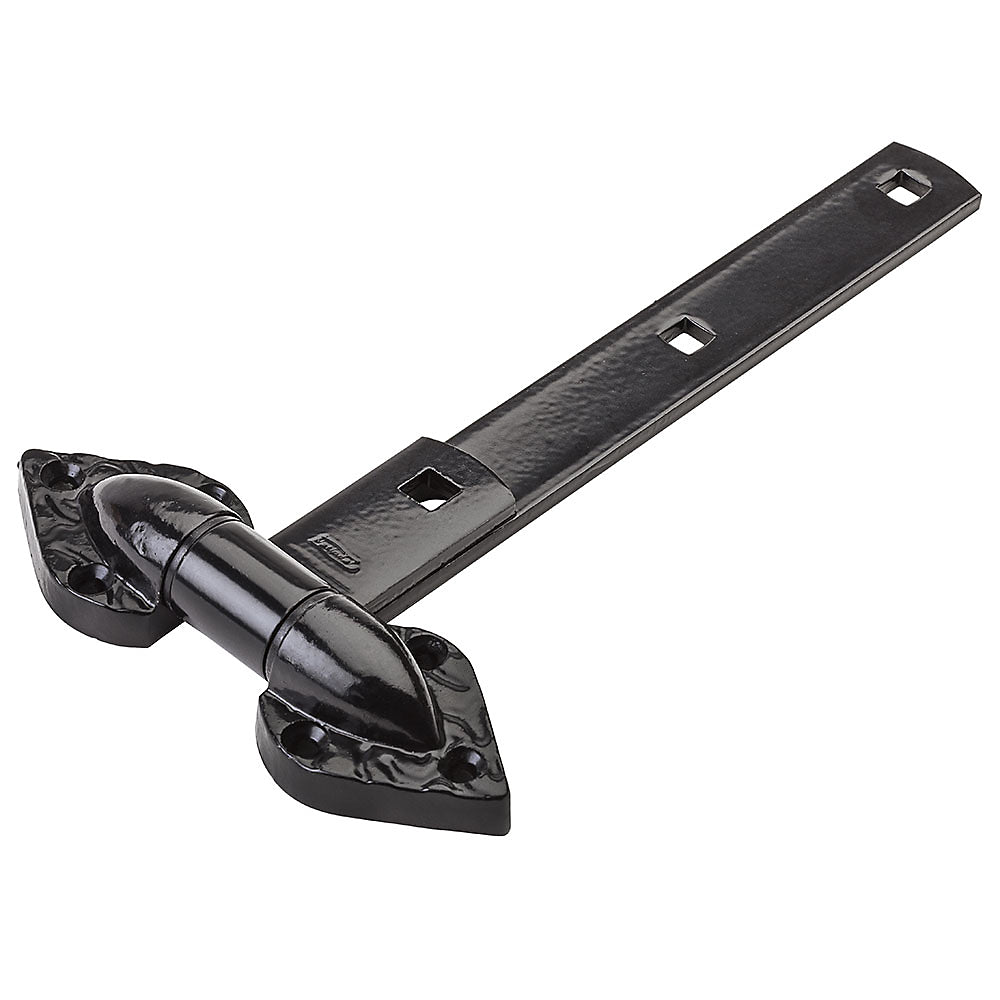 National Hardware N109-006 SPB2941 Spear Heavy Duty T-Hinge, Black, 10"