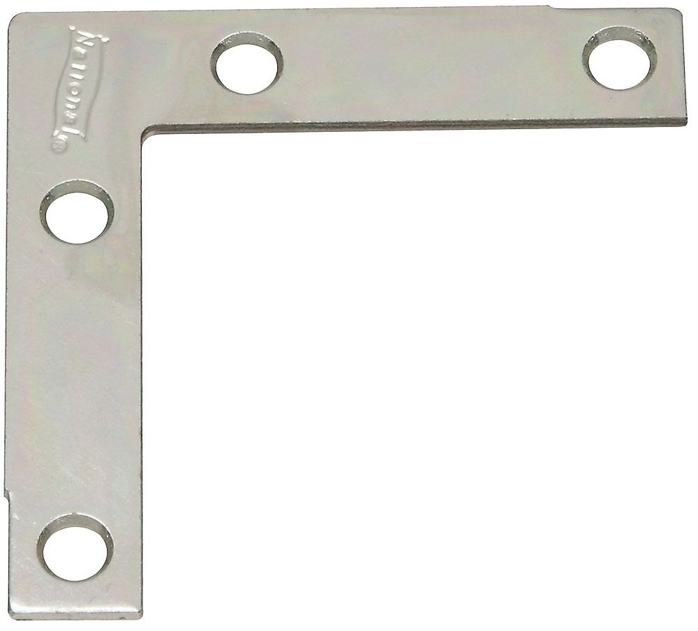 National Hardware N113-928 V117 Zinc Plated Flat Corner Brace, 2-1/2" X  1/2"