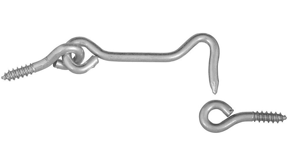 National Hardware N117-952 V2000 Hook & Eye, 2-1/2", Zinc Plated