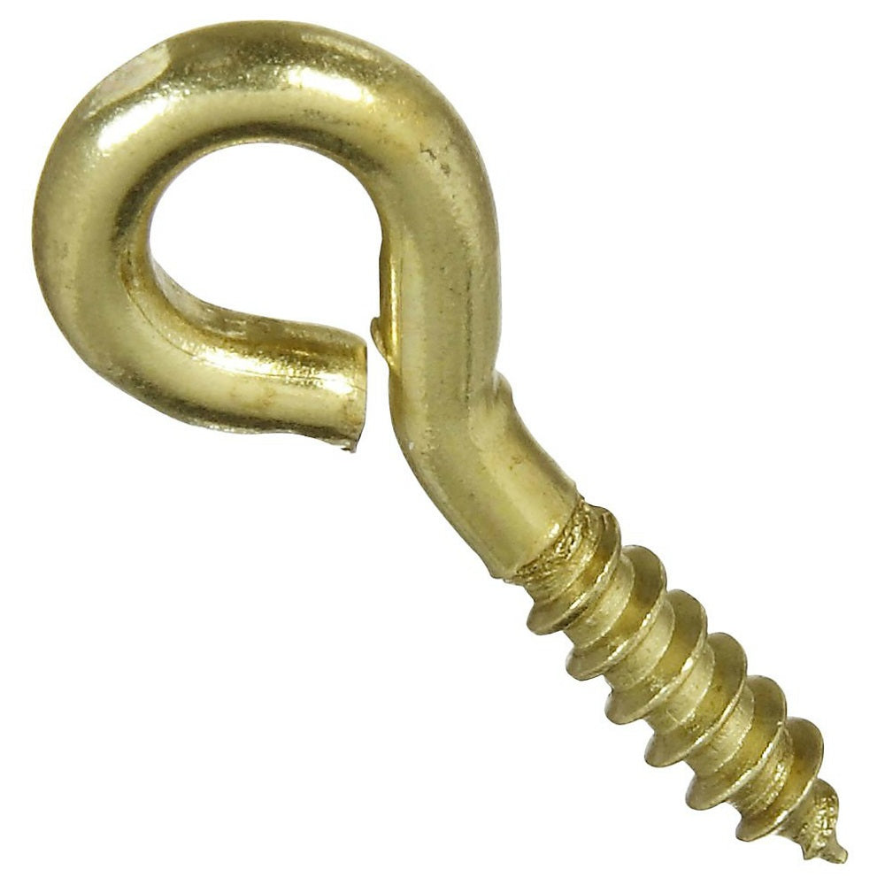 National Hardware N118-711  V2011 Small Screw Eye, Solid Brass, 15/16"