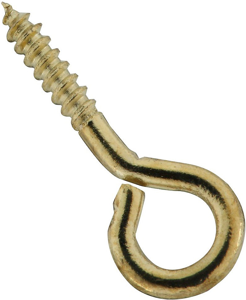 National Hardware N118-752 V2011 Small Screw Eye, #216, 11/16", Solid Brass