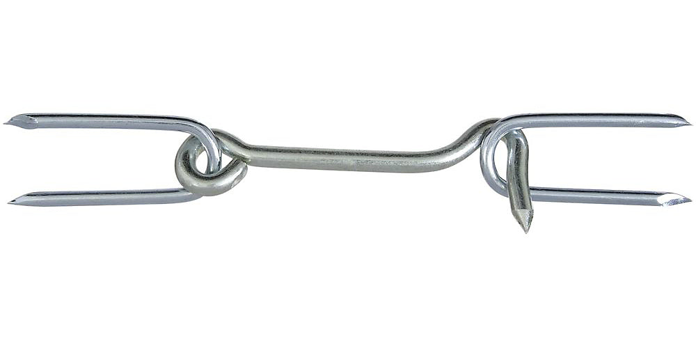 National Hardware N122-168 Gate Hook, 4" , Zinc Plated