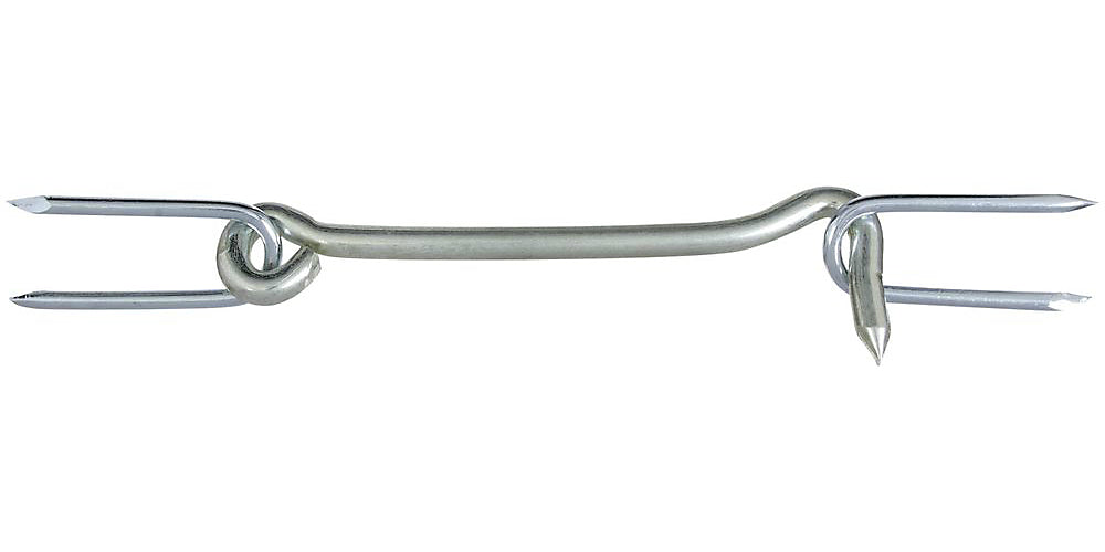 National Hardware N122-242 Gate Hook, 6", Zinc Plated