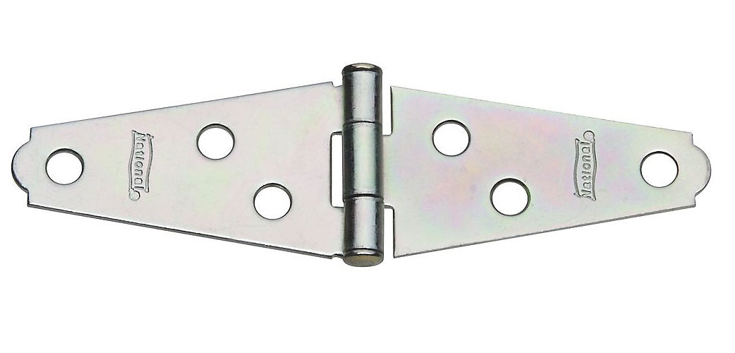 National Hardware N127-365 V280 Flush/Full Inset Light Strap Hinge, 6 Hole