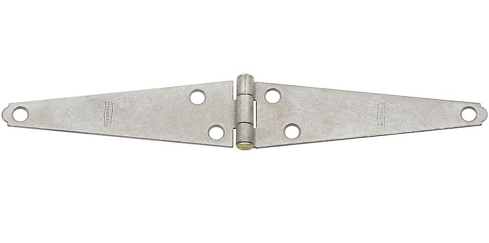 National Hardware N127-795 Light Strap Hinges, 5", Galvanized, 2/Pack