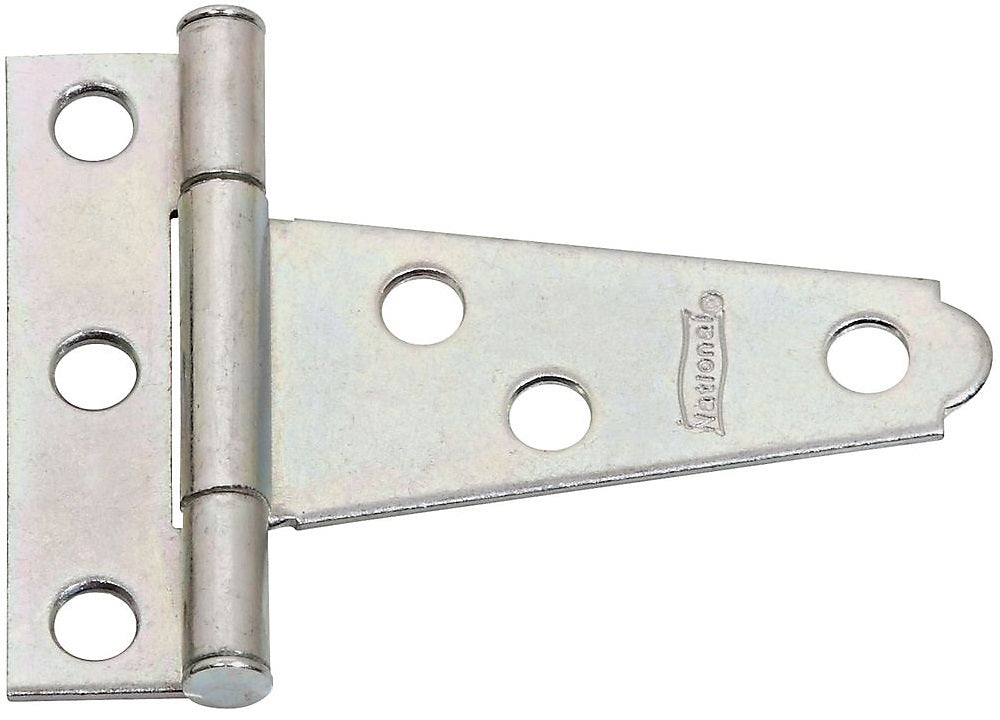 National Hardware N128-421 284BC Light T-Hinge, 2", Zinc Plated