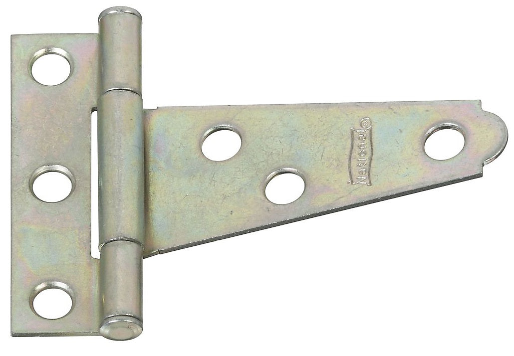 National Hardware N128-439 V284 Flush/Full Inset Light T Hinge, 2", Zinc plated