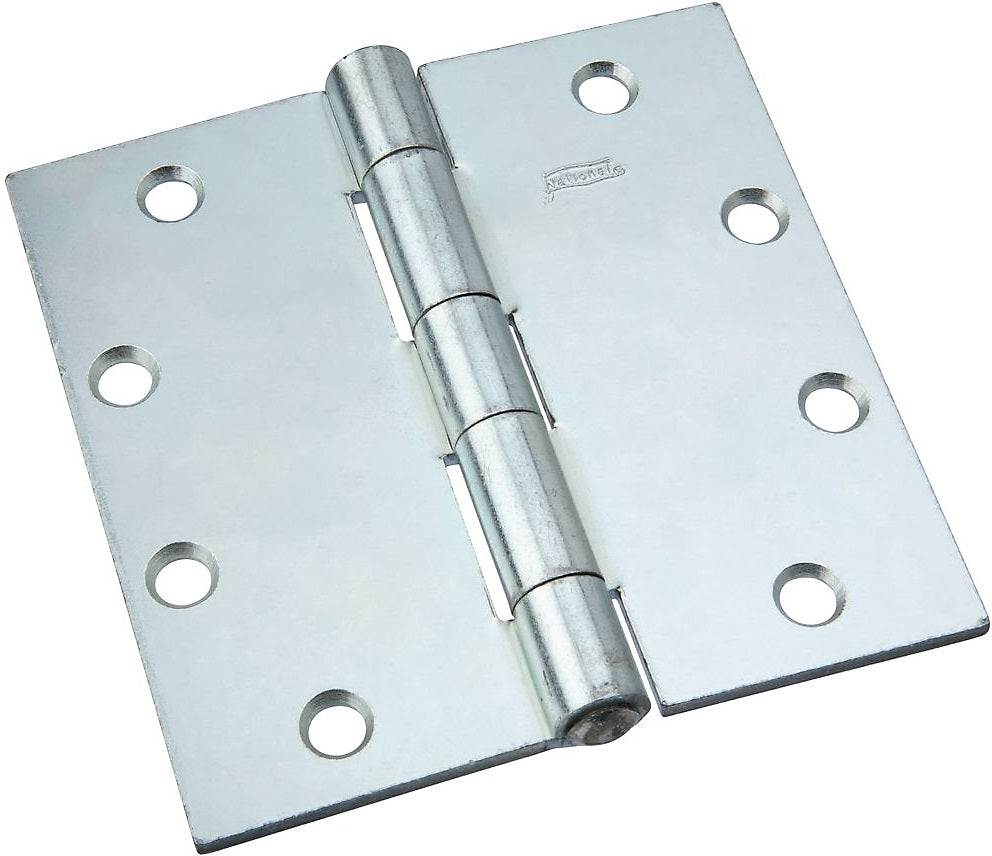 National Hardware N140-822 505BC Non-Removable Pin Hinges, 5", Zinc plated