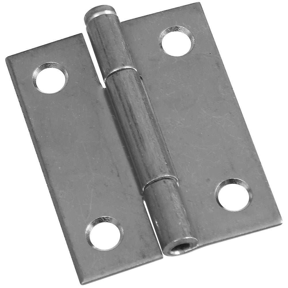 National Hardware N141-838 V508 Full Mortise Narrow Hinge, 2", 2/CD
