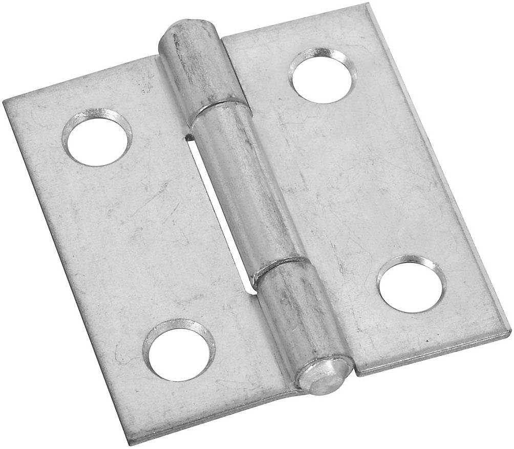National Hardware N146-027 Non-Removable Pin Hinge, Zinc plated, 1-1/2"