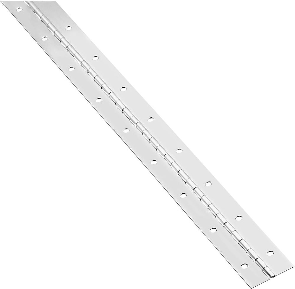 National Hardware N148-270 V570 Flush/Full Inset Continuous Hinge, 2" x 30", Nickel