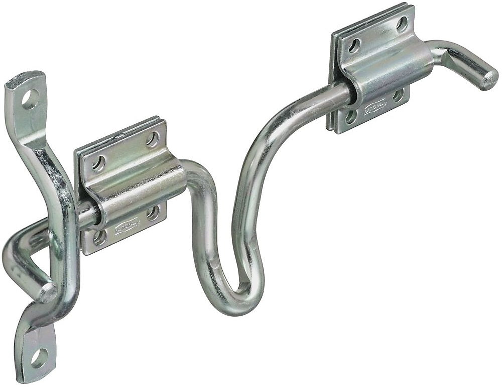 National Hardware N160-747 Sliding Bolt Door & Gate Latche, Zinc Plated