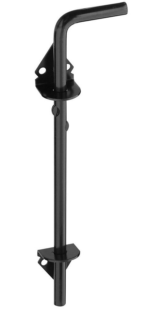 National Hardware N165-902 Cane Bolt, 1/2" x 12", Black