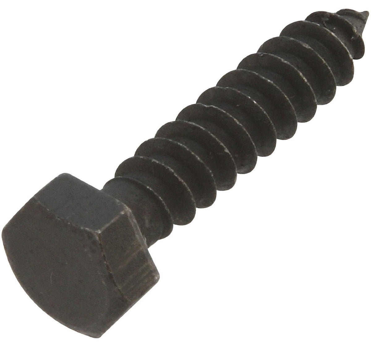 National Hardware N179-150 V858S Lag Screw, Satin Black, 5/16" x 1-1/2", 6/CD