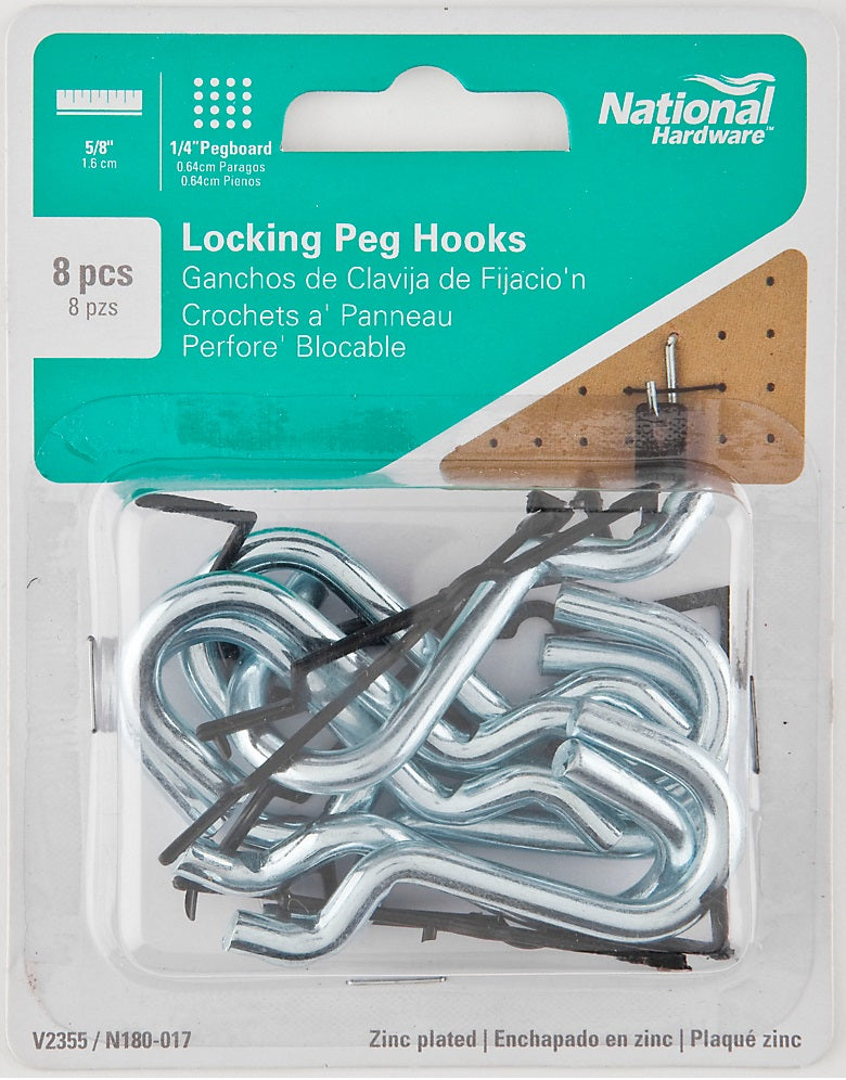 buy peg hooks & storage hooks at cheap rate in bulk. wholesale & retail building hardware materials store. home décor ideas, maintenance, repair replacement parts
