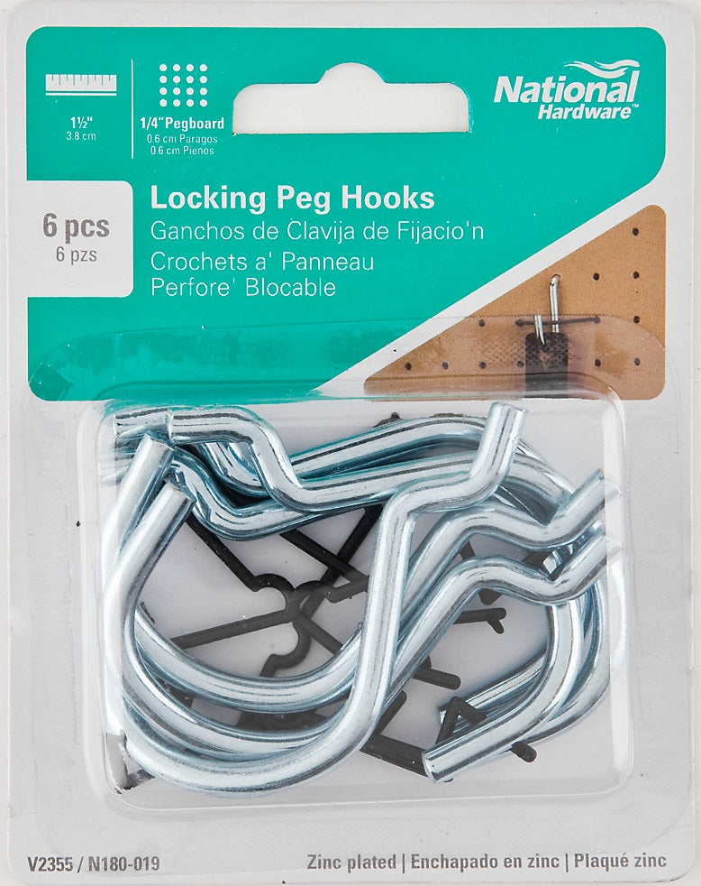 buy peg hooks & storage hooks at cheap rate in bulk. wholesale & retail builders hardware items store. home décor ideas, maintenance, repair replacement parts