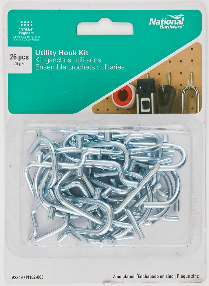 buy peg hooks & storage hooks at cheap rate in bulk. wholesale & retail home hardware equipments store. home décor ideas, maintenance, repair replacement parts