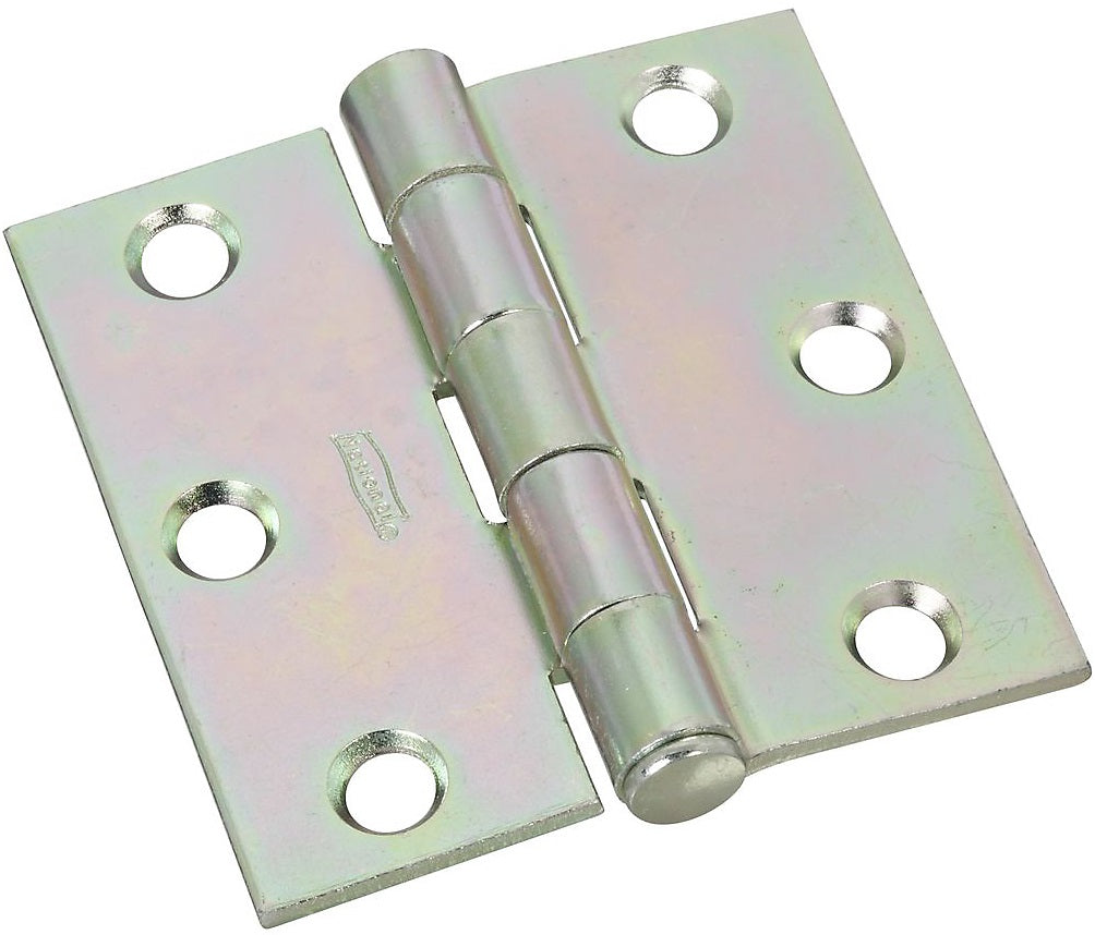 National Hardware N195-644 Removable Pin Broad Hinge, Zinc plated, 2-1/2"