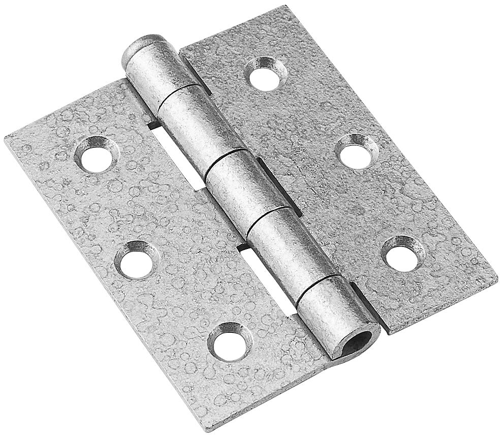 National Hardware N208-850 Removable Pin Broad Hinges, Galvanized