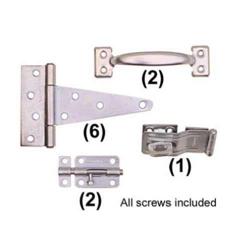 National Hardware N219-592 Storage Shed Barn Kit