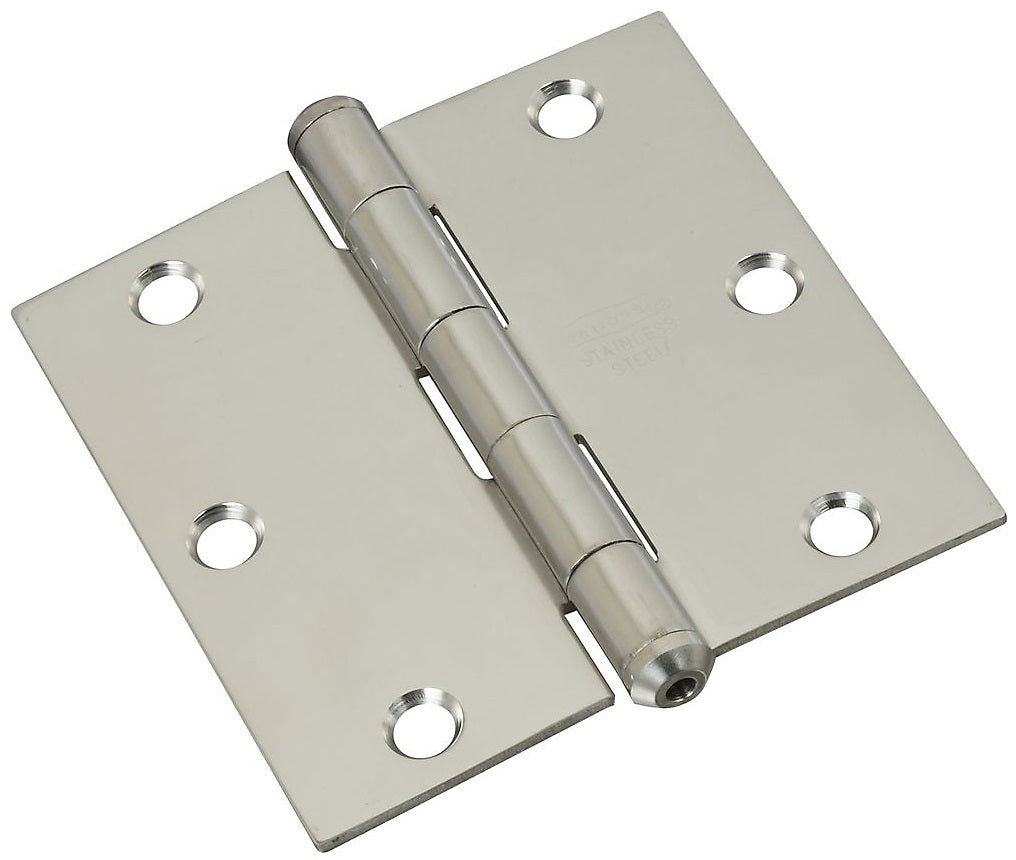 National Hardware N225-920 V514 Door Hinge, 3-1/2", Stainless Steel