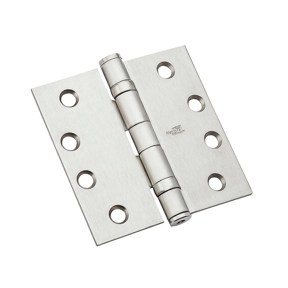 National Hardware N236-106 Ball Bearing Door Hinge, Steel, 4-1/2"