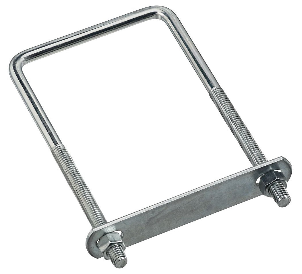 National Hardware N245-027 2192BC Lumber Size Square U-Bolt, 3/8" x 3-5/8" x 7", Zinc plated