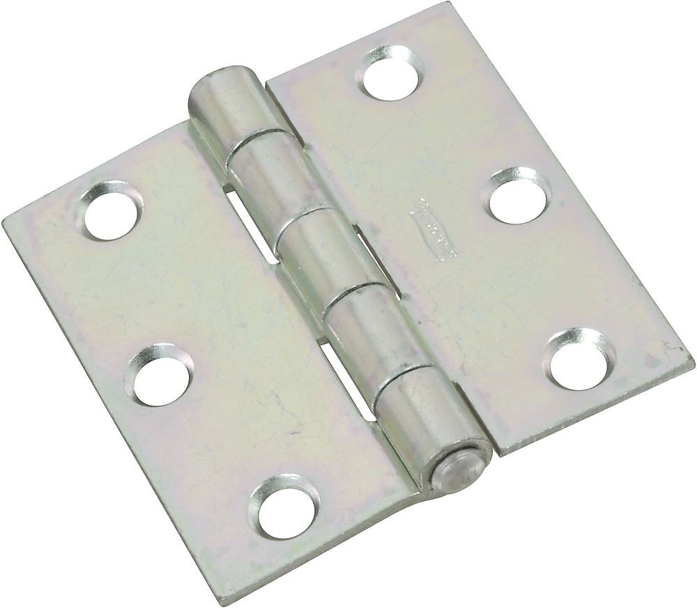National Hardware N261-636 V505 Non-Removable Pin Hinge, 2-1/2", Zinc Plated