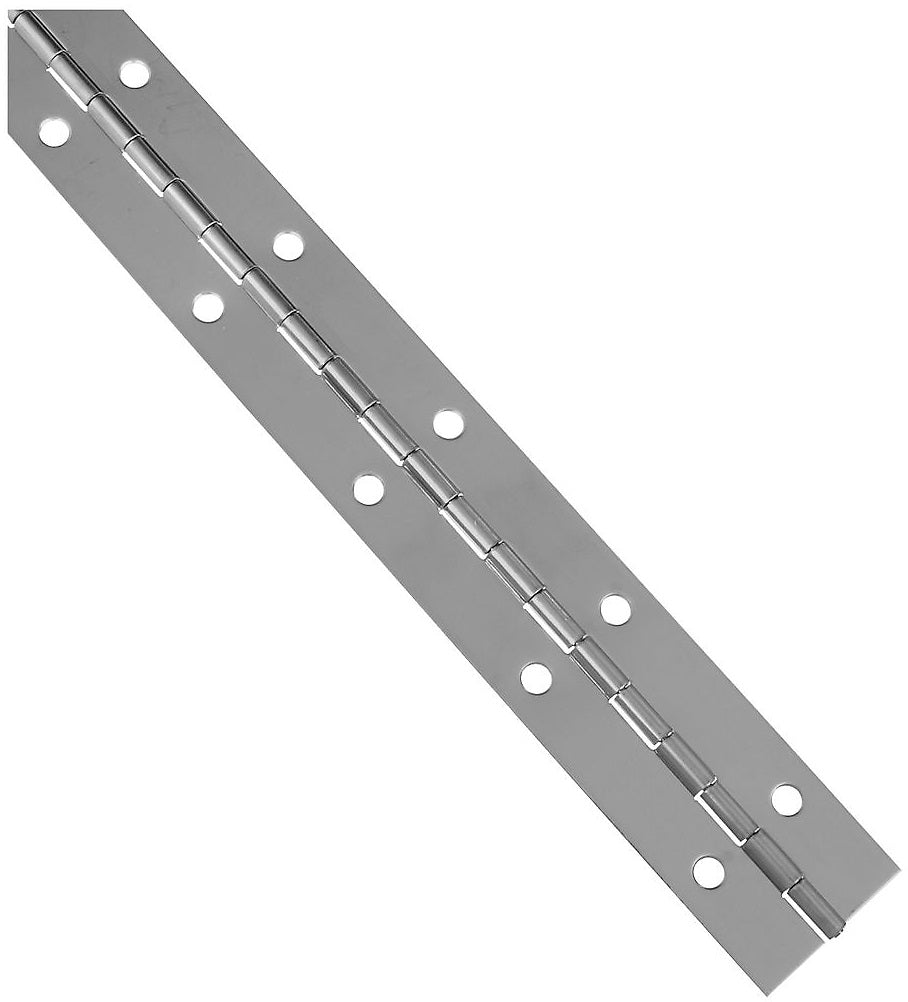 National Hardware N266-932 Continuous Hinge, Stainless Steel, 12" L