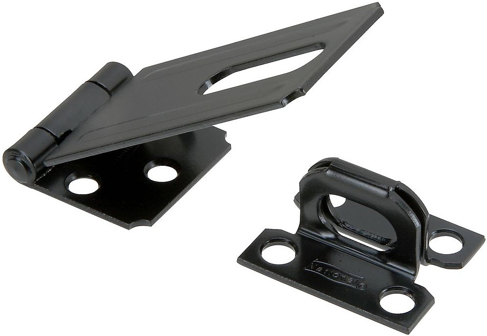 National Hardware N305-953 V30 Corrosion Resistant Safety Hasp, Black