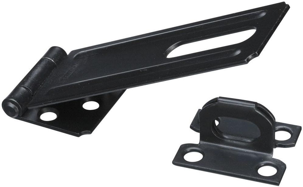 National Hardware N305-961 V30 Corrosion Resistant Safety Hasp, Black