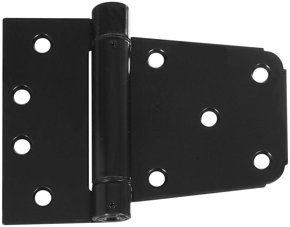 National Hardware N342-774 Heavy Duty Auto-Close Gate Hinge, Black