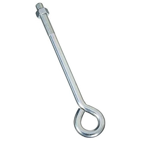 National Hardware N347-757 Eye Bolt, 3/4" x 14", Steel, Zinc Plated