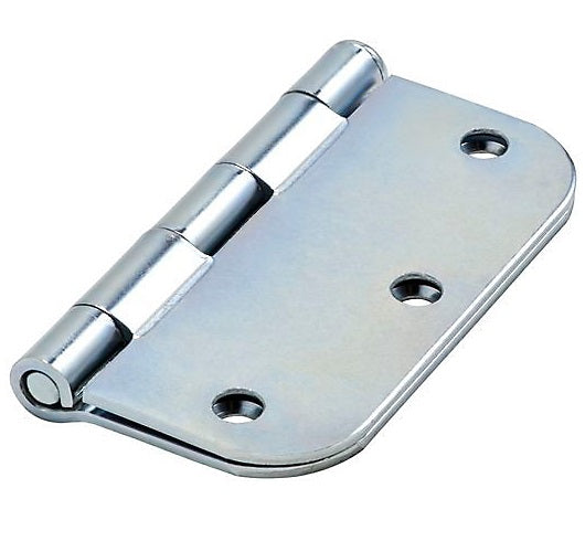 National Hardware N830-188 SPB512R5/8 Door Hinge, 3-1/2", Zinc Plated