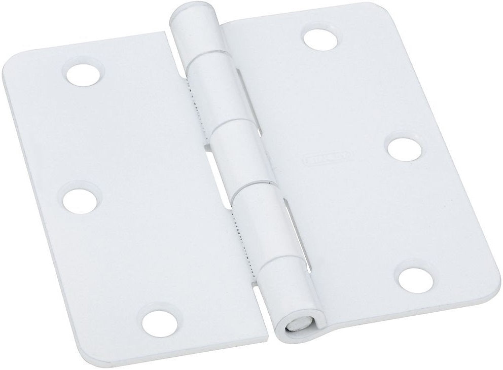 National Hardware N830-220 SPB512RC Door Hinge, 3", Prime Coat White