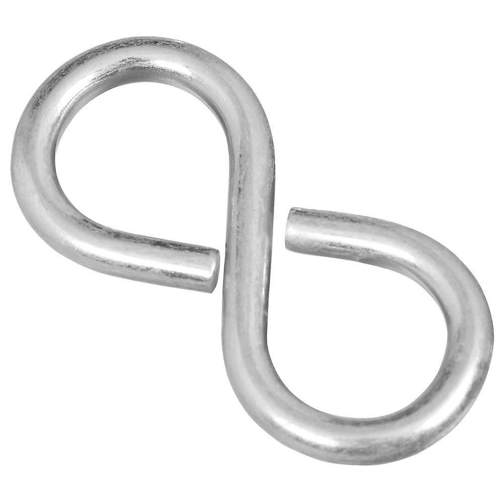 National Hardware N121-319 V2072 Closed S-Hook, Steel,  #810, 1-5/8"