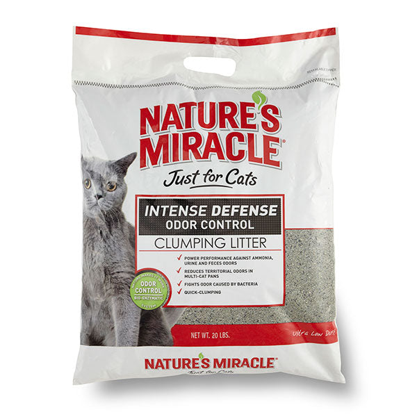 Nature’s Miracle P-5367 Clumping Cat Litter, 20 Lbs