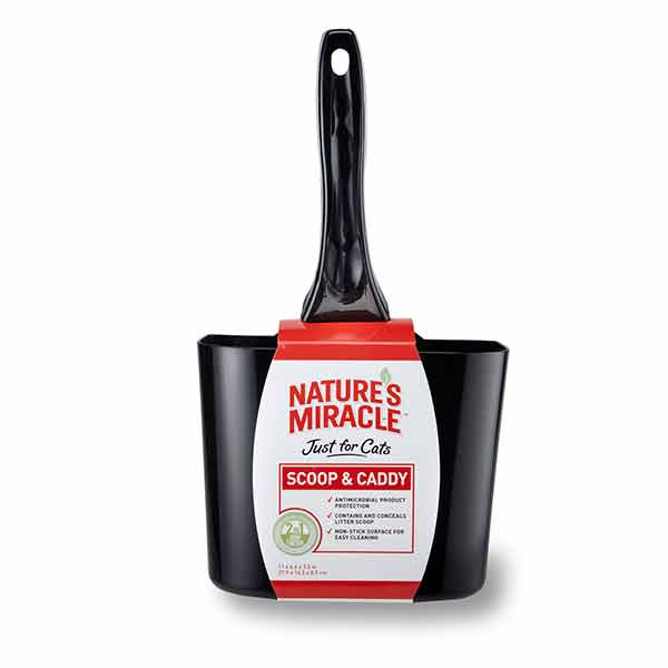 Nature's Miracle P-82036 Cat Litter Scoop and Caddy