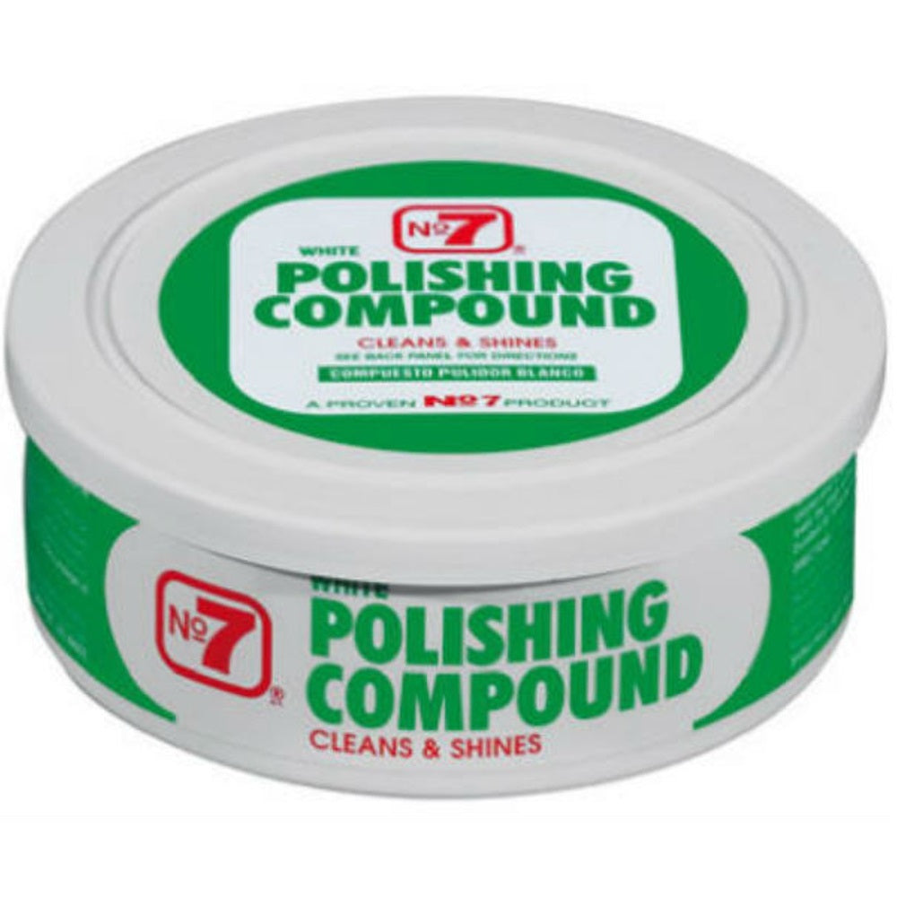 NO 7 07610 Polishing Compound, 10 Oz, White