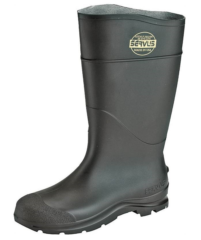 Norcross Safety 18821-11 Molded PVC Boot, 11, Black