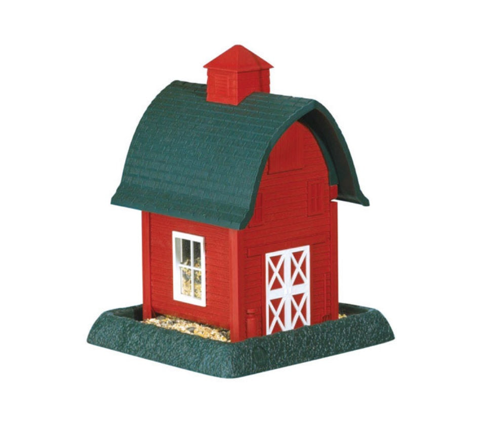 North State 9081 Small Barn Bird Feeder 5 lbs