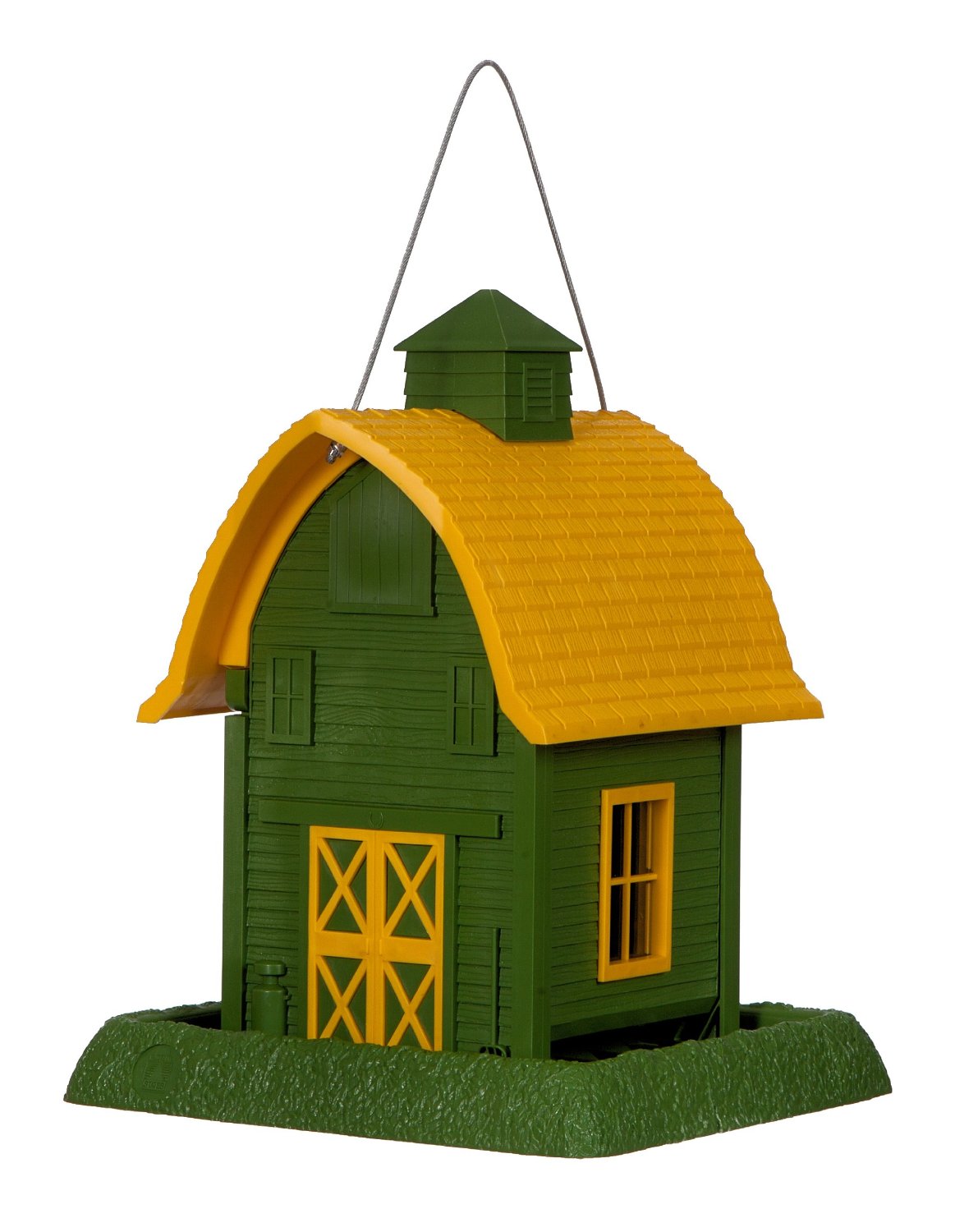 North States 9096 Green Barn Wild Bird Seed Feeder, 5 Lbs