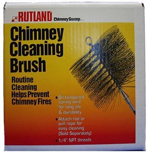 Rutland Chimney Sweep 16533  Rectangular Wire Brush, 12" x 8"