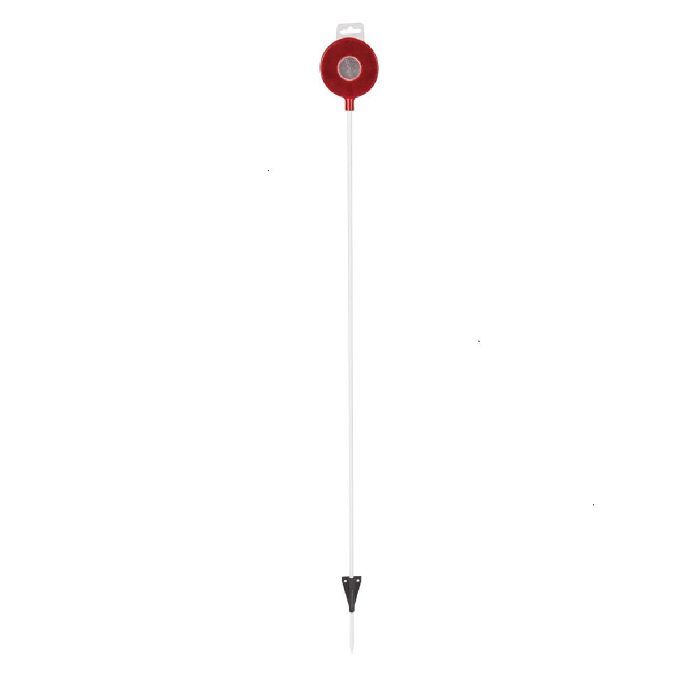 Nuvue 2663 Heavy Duty Red And White Driveway Marker 46"