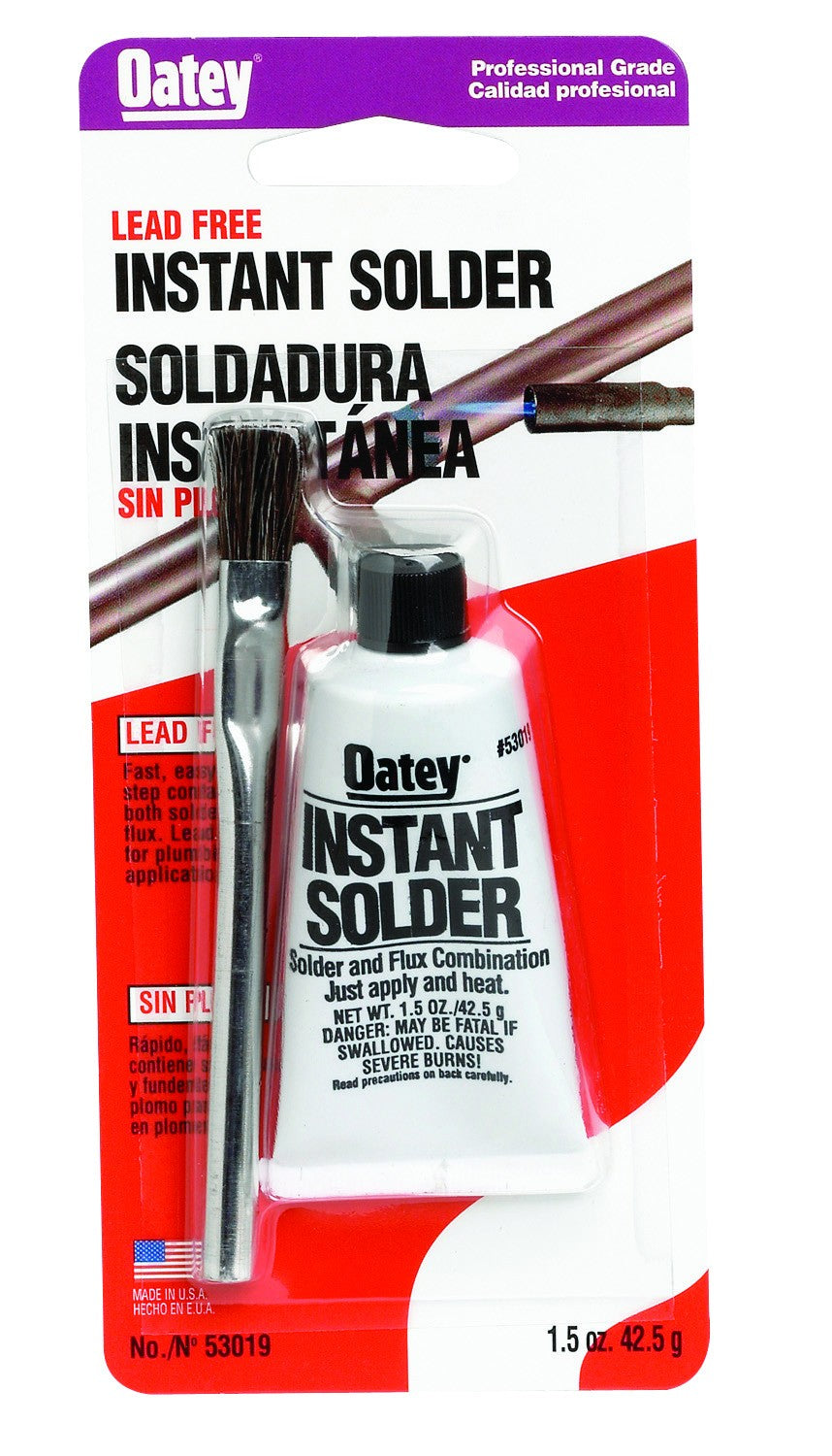 Oatey 53019 Instant Solder, 1.5 Oz